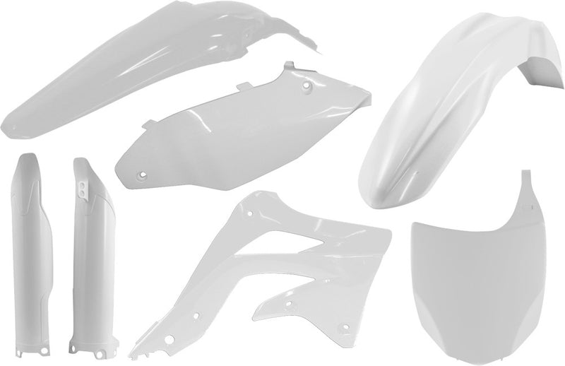Acerbis Full Plastic Kit White - 2250450002 Kawasaki KX 450 2012