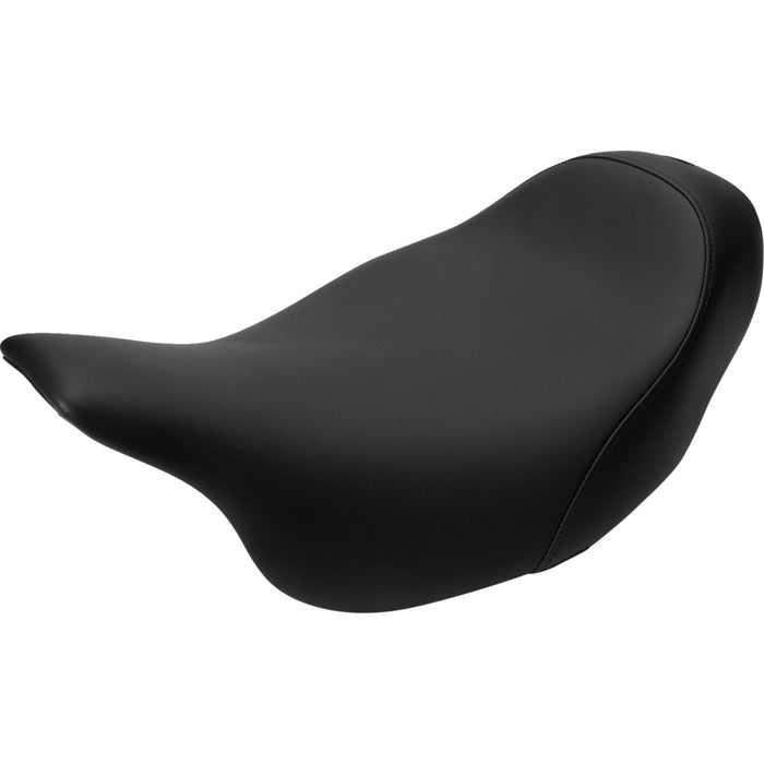 SADDLEMEN 0801-0802 808-07B-002 S3 Super Slammed Solo Seat - Black - '08-'23 FLH/FLT