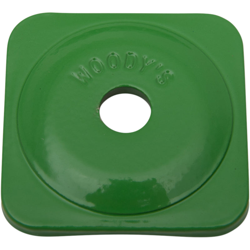 WOODY'S 1250-0577 ASG-3780-48 Grand Digger® Support Plates Support Plates - Green - Square - 48 Pack