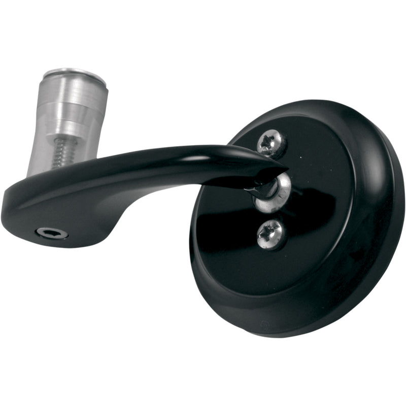 TODD'S CYCLE 0640-0432 BSMR-2 Bar-End Shooter Mirror Bar-End Mirror - Black - Right