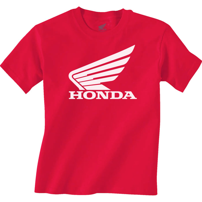 HONDA APPAREL Youth Wing T-Shirt Red