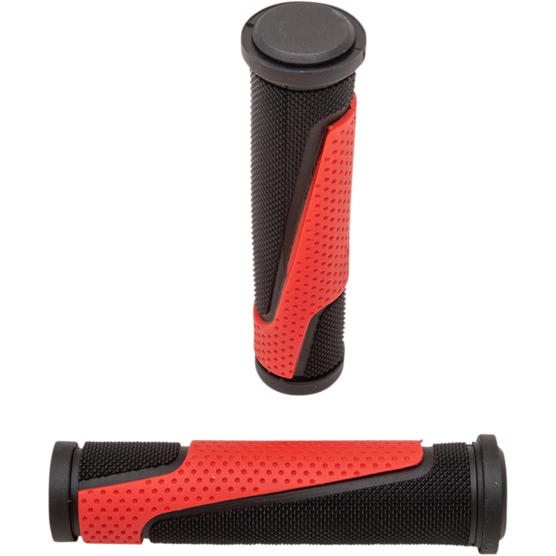 PRO GRIP 0630-2399 PA080722NERO 807 Double Density Open End Grips Grips - 807 - Open Ends - Red/Black