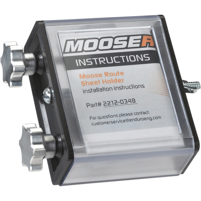MOOSE OFFROAD 2212-0348 14-053 Side Load Route Sheet Holder 2.25" x 2.50"