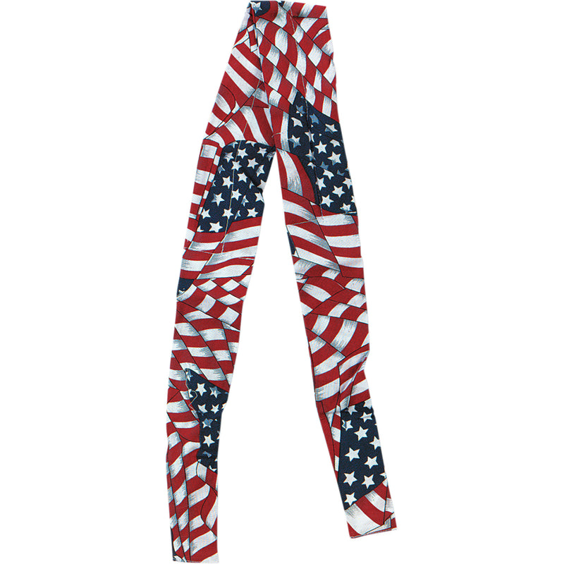 ZAN HEADGEAR DC265 DC265 U.S.A. Flag Tie-On Cooldanna® Cooldanna® - Wavy American Flag