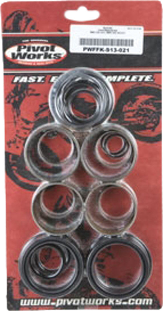 Pivot Works Seal Bushing Kit Forks - PWFFK-S13-021 Suzuki 400SM / RMZ 450 / RMZ 250 / 450Z 2005-2021