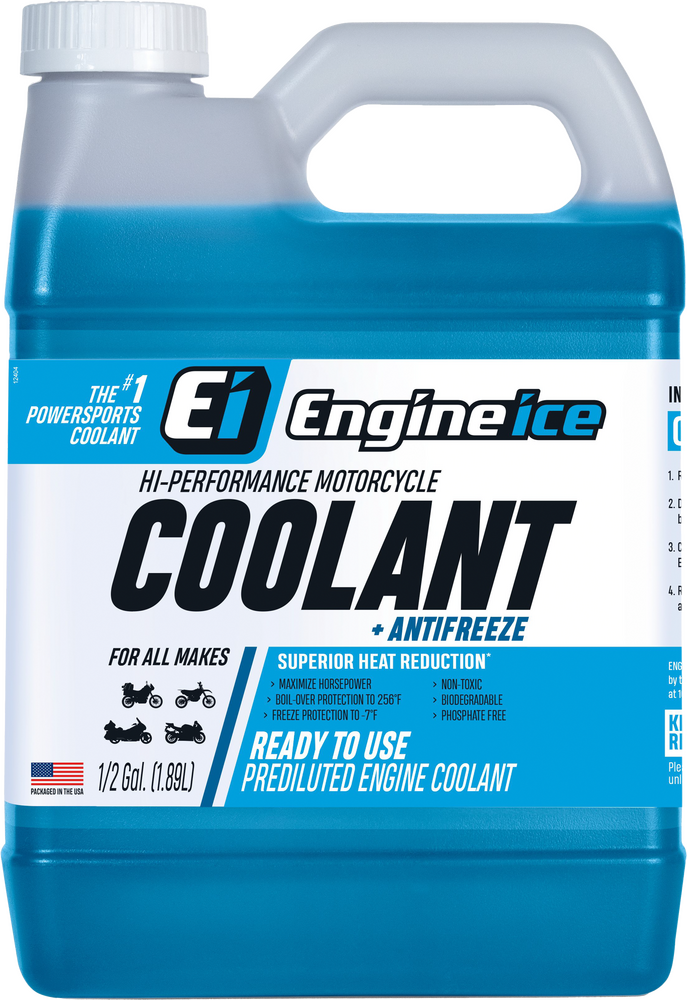 Engine Ice 83-0101 10850 1/2 GAL HI-PERFORMANCE COOLANT 1/2 GAL