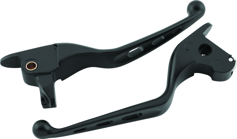 Bikers Choice 491155 14-Up Touring Black Tri-hole Lever Set - Photo - Primary