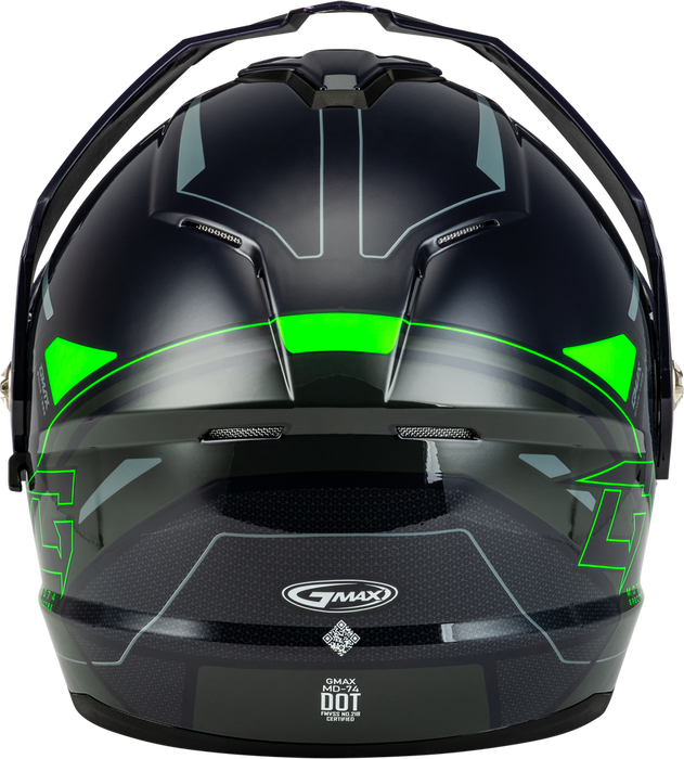Gmax MD-74S Spectre Modular Helmet w/Electric Shield - SpazCycle