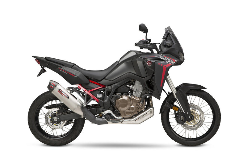 Yoshimura Exhaust Street RS-12 Slip-ON SS-SS-CF Works - 12401BS520 Honda Africa / CRF 1100 2020-2022