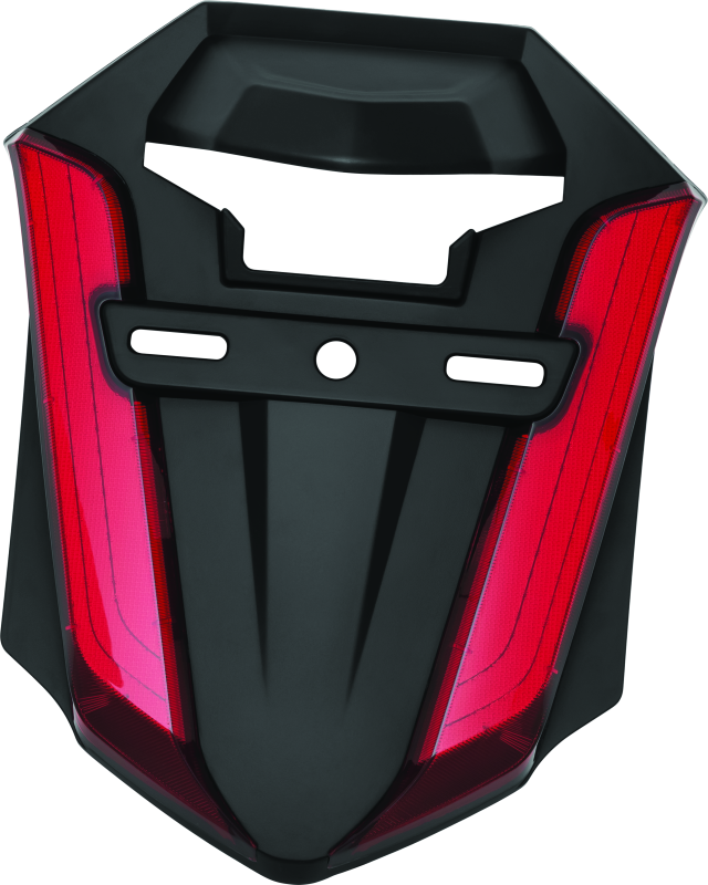 Kuryakyn 3259 Omni L.e.d Rear Fender Cover 18-20 GL1800 Satin Black - Photo - Primary