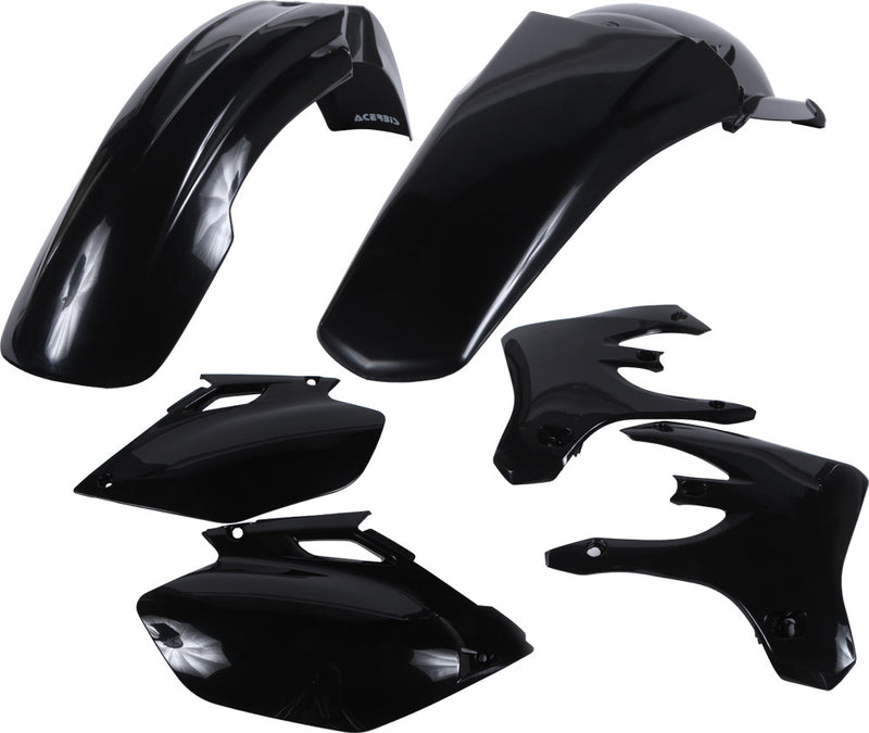 Acerbis Plastic Kit Black - 2070940001 Yamaha YZ 250 / YZ 450 2003-2005
