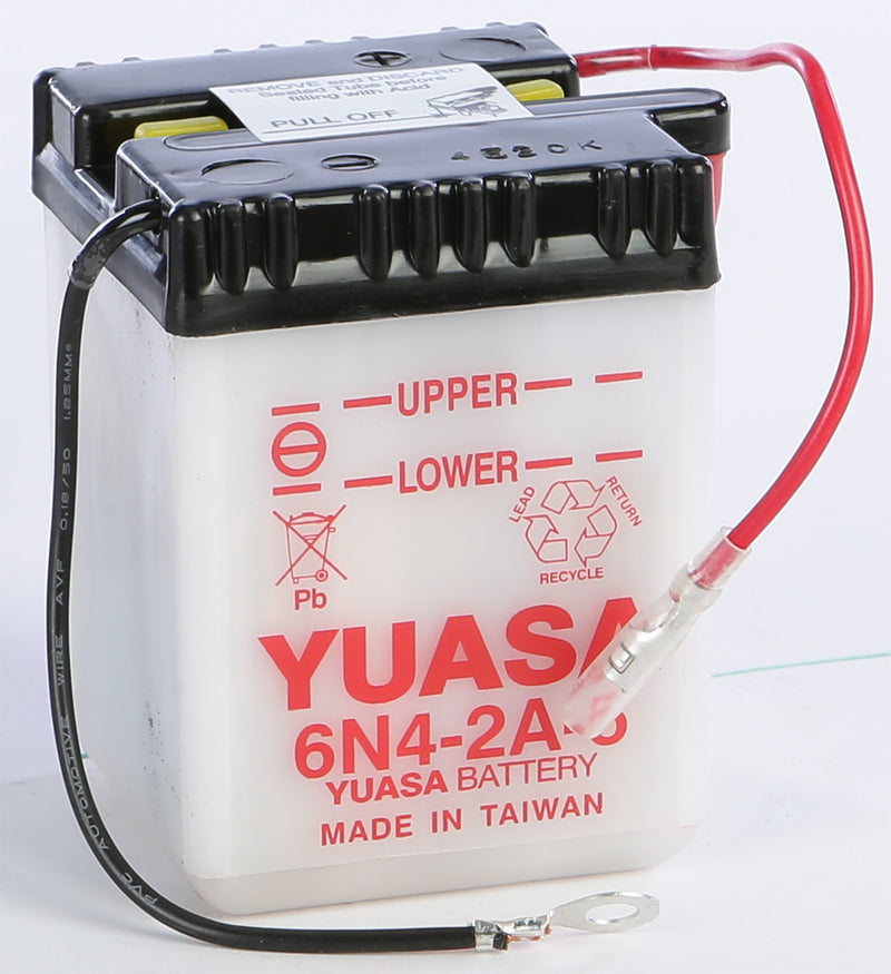 Yuasa Battery 6N4-2A-5 Conventional - YUAM2645A Kawasaki Motorcycles 1971-1978