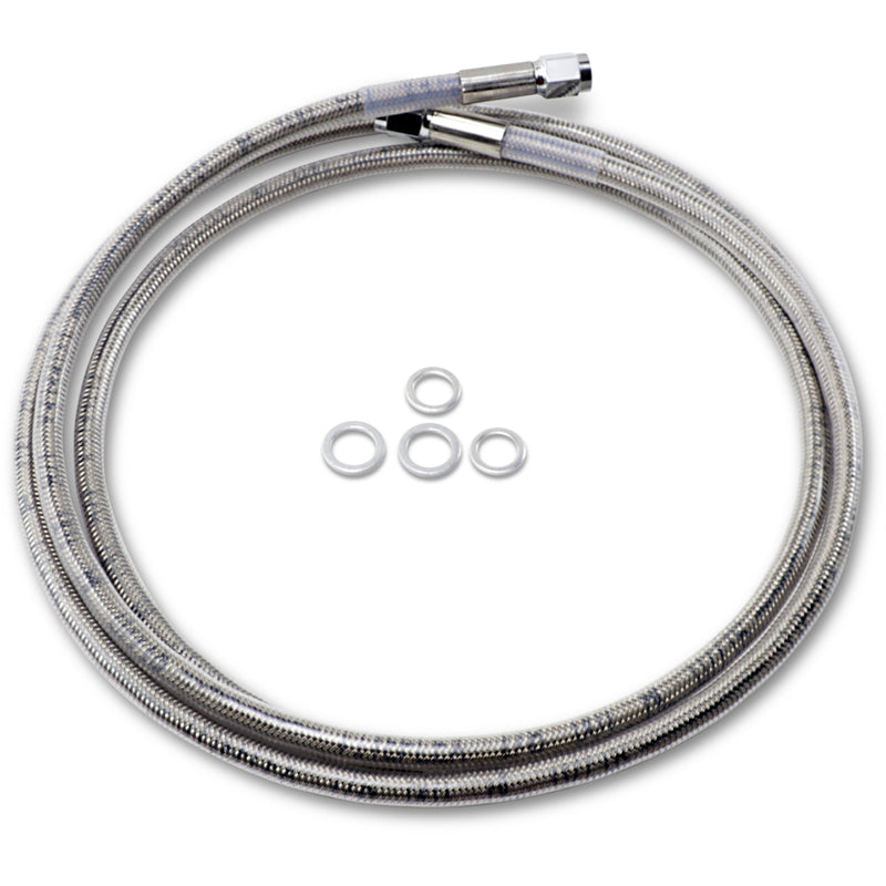 DRAG SPECIALTIES DS098874 Universal Brake Line clear - 74"