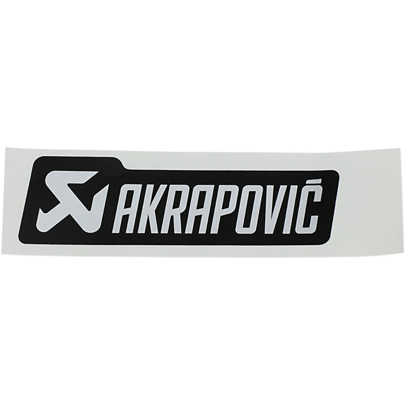 AKRAPOVIC 1860-1006 P-HST4ALMONO General Replacement Sticker Replacement Sticker