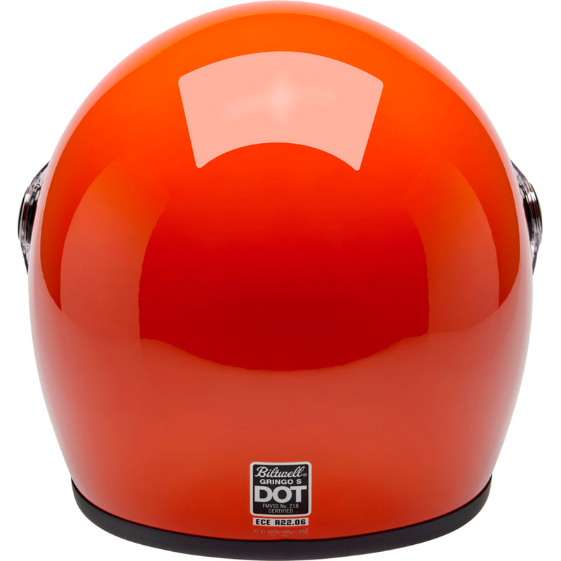 BILTWELL Gringo S Helmet Hazard - Orange