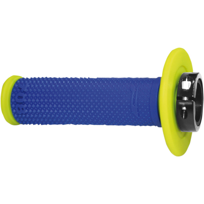 PRO GRIP 0630-2393 PA070800GFBL 708 Lock-On Grips fluorescent yellow/blue