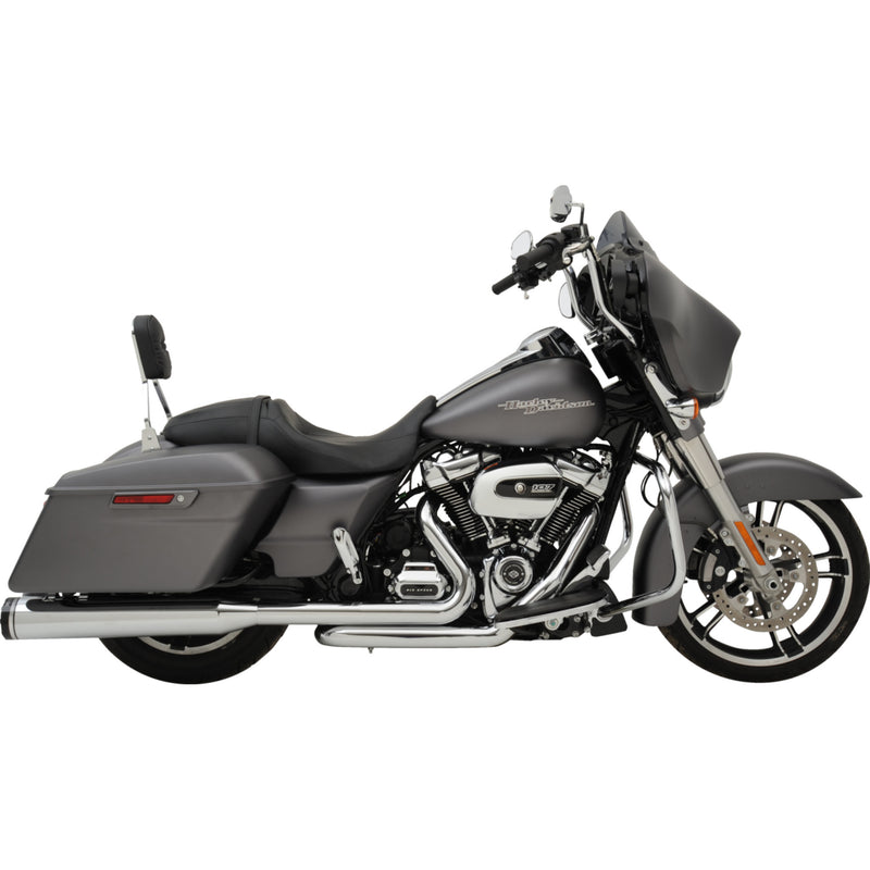 Khrome Werks Dominator-SR 2-Into-1-Into-2 Exhaust System - 200400A-SR For Harley Touring 2017-2026
