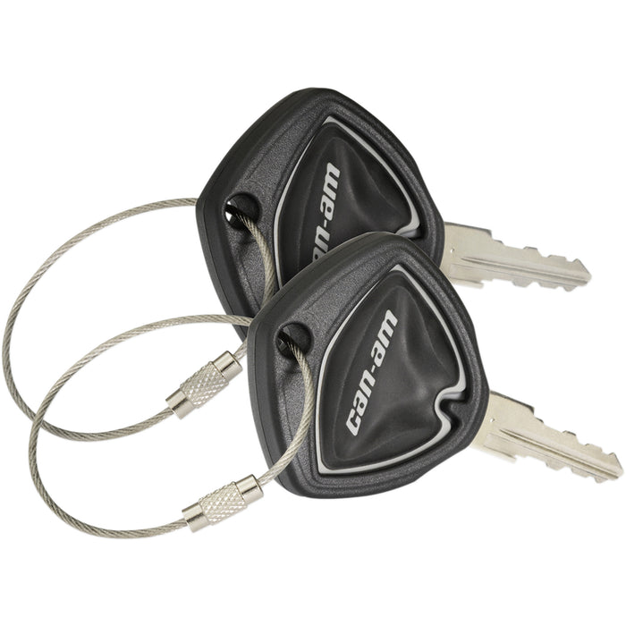 SHOW CHROME 0521-1676 41-182BK Key Cover s - black - can-am spyder