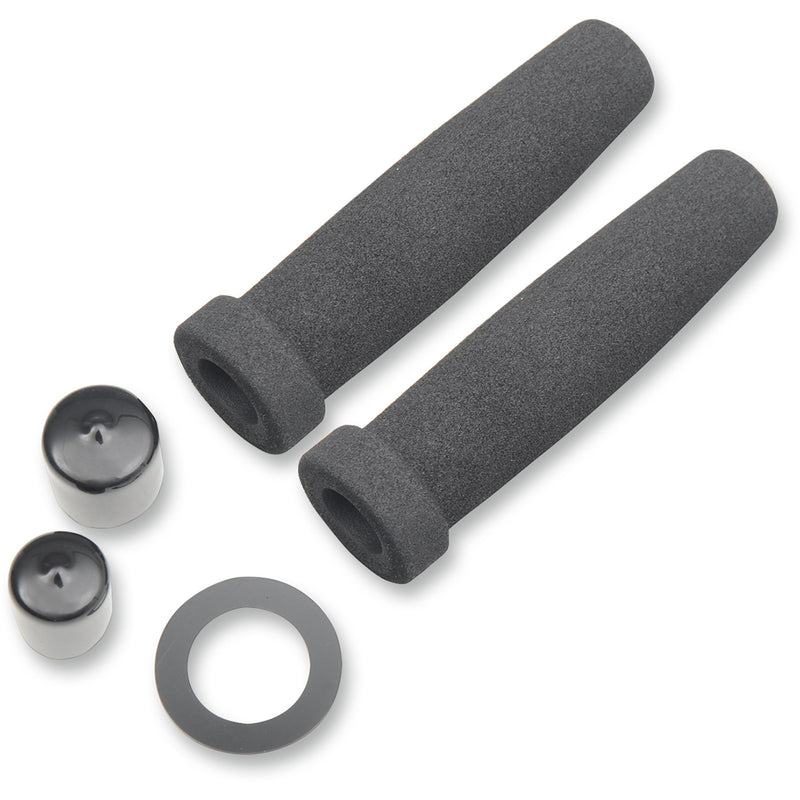 GRAB ON GR-21 MC304 Comfort Superbike Grips Grips - Comfort - Superbike - Black