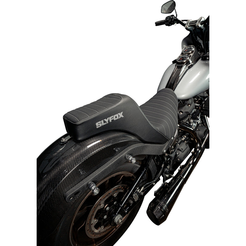 Slyfox Highnoon Seat - 4701B-slyfox For Harley Softail 2018-2024