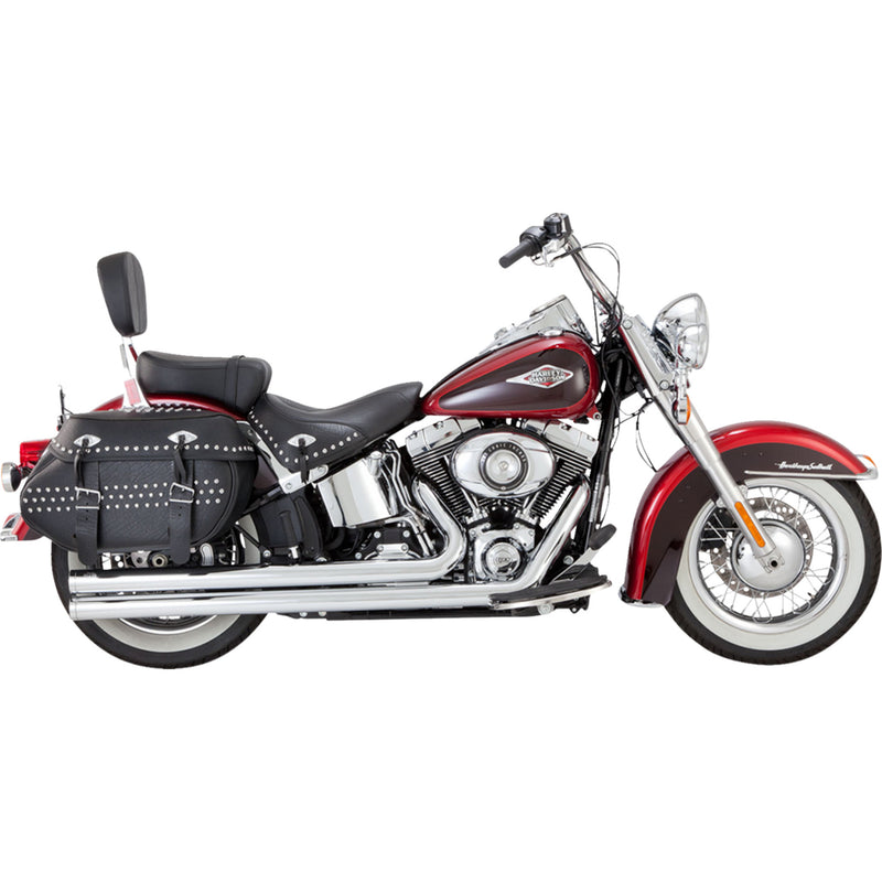 Vance & Hines Big Shot 2-Into-2 Exhaust System - 17323 For Harley Softail 2012-2017