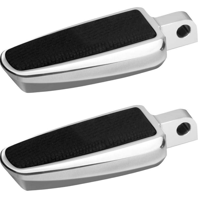 (OPEN BOX)  CYCLESMITHS 1620-1747 126-NR Banana Board DRIVER / PASSENGER Highway Footpeg - Chrome