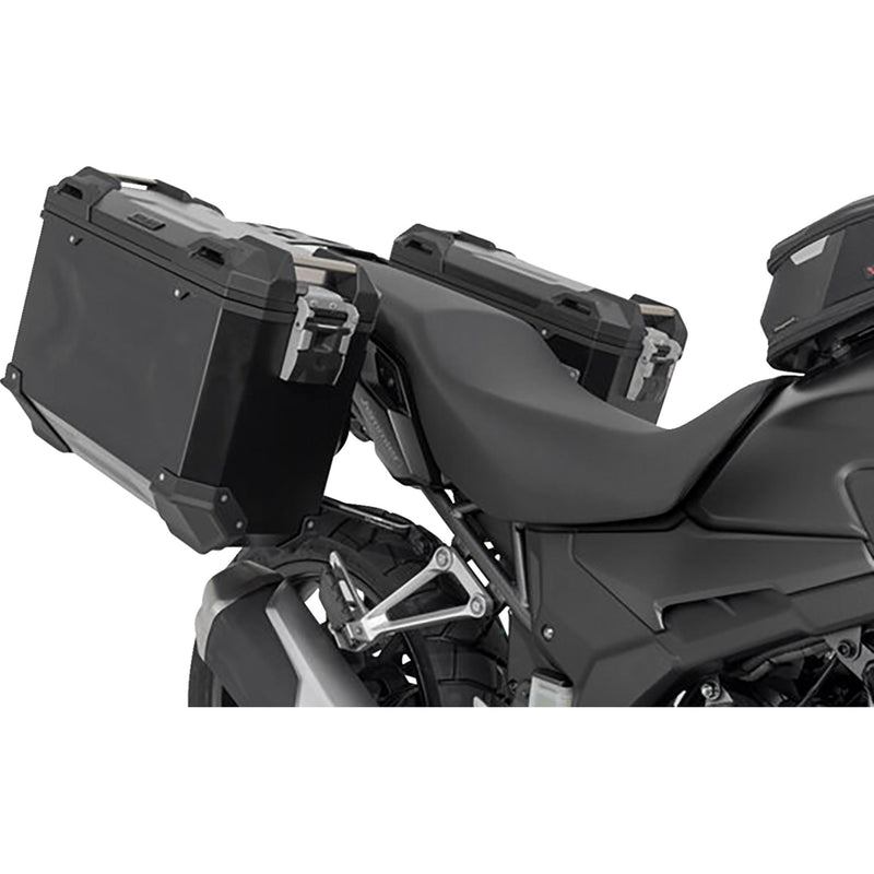 SW-MOTECH 3580-0338 KFT.01.400.70001/B TRAX ADV Aluminum Case System black - honda cb/cbr/nx 500 '13-'24