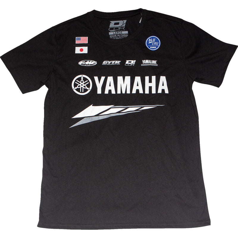 D'COR VISUALS Factory T-Shirt Yamaha - Black