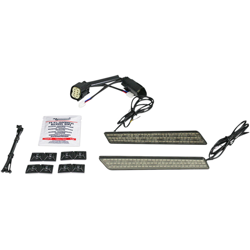 Custom Dynamics Reflector - CD-LATCH-SS8-S For Harley Touring 2009-2013
