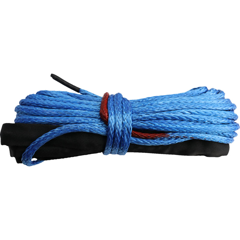 KFI PRODUCTS 4505-0970 SYN23-B38 Winch Rope synthetic - blue - 15/64" x 38'