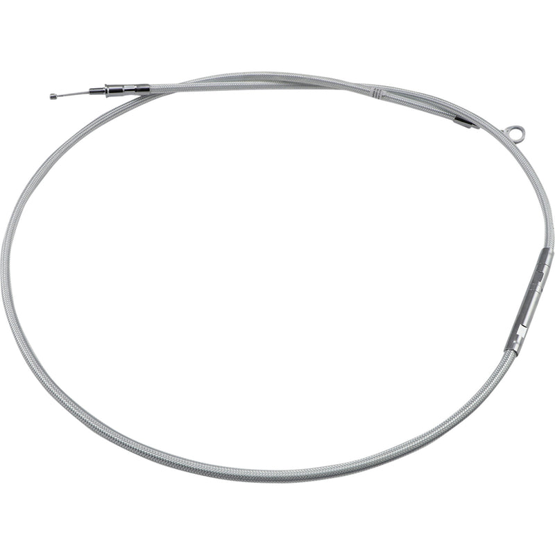 Magnum Shielding High-Efficiency Braided Sterling Chromite II® Clutch Cable 61" - 32256HE For Harley Sportster 2004-2021