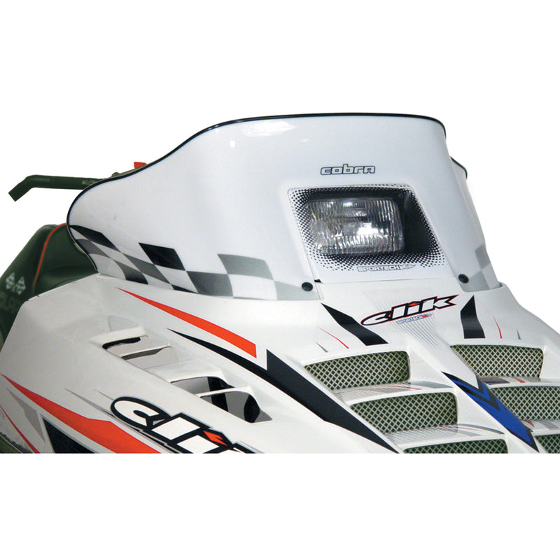 Powermadd Cobra Windshield - 11123 Polaris Snowmobiles 1988-1998