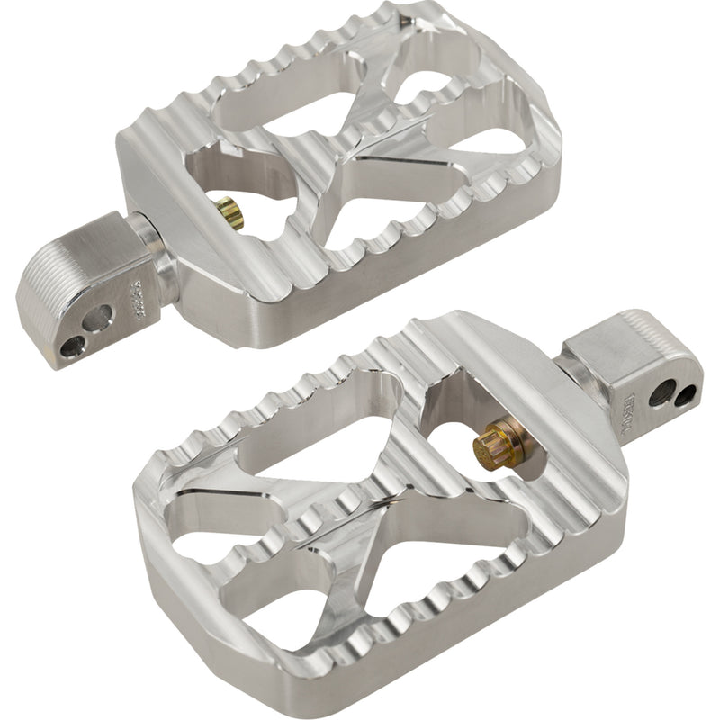 Joker Machine Bear Claw Footpegs - 08-646-7 For Harley Softail 2018-2026