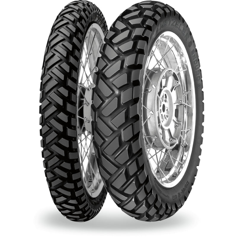 METZELER 0316-0582 4182500 Enduro 3 Sahara Dual-Sport Tire Tire - Enduro 3 Sahara - Front - 90/90-21 - 54H