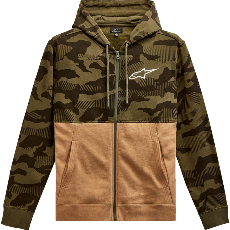 ALPINESTARS 3050-6443 12135105069232X Camo Block Hoodie military/sand - 2xl