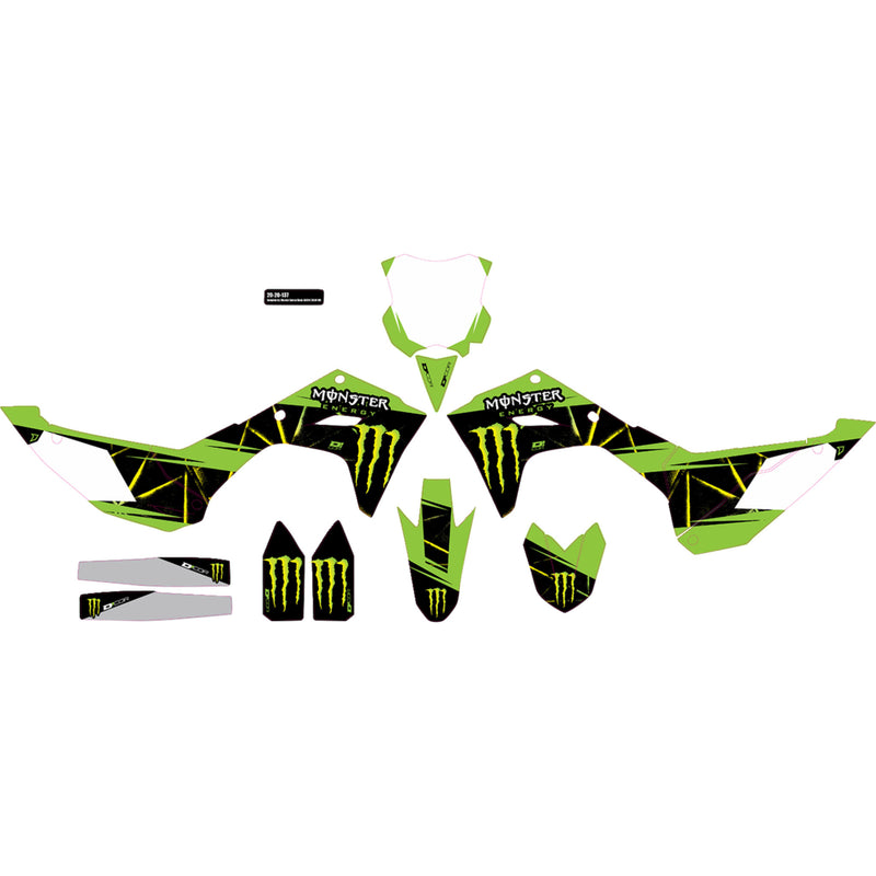 D'cor Visuals Graphic Kit - 20-20-137 Kawasaki KX 450 / KX 250 2024-2026