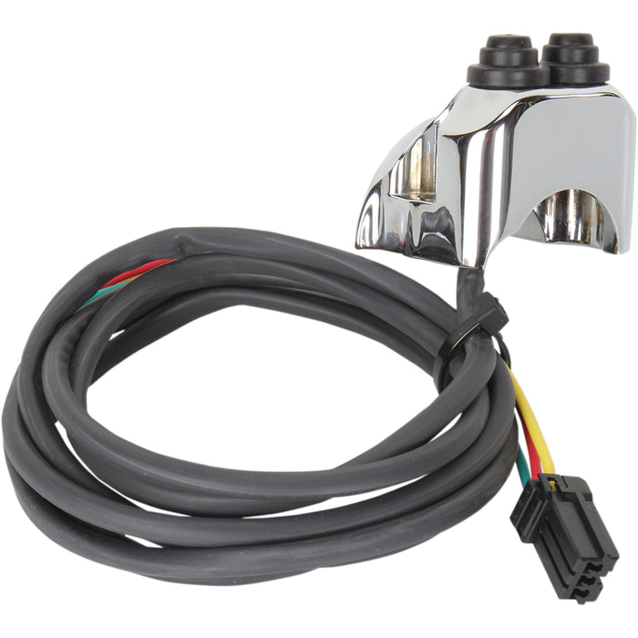 LEGEND SUSPENSION 0616-0207 0616-0207 Chrome Legend Handlebar Mounted Control - Switch Assembly - FL - Deutsch Connector - Chrome
