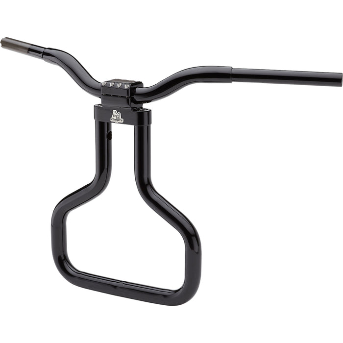 LA CHOPPERS 0601-5244 LA-7339-16B Double Walled Road Glide Kage Fighter T-Bar - Handlebar - Kage Fighter - 16" - Black