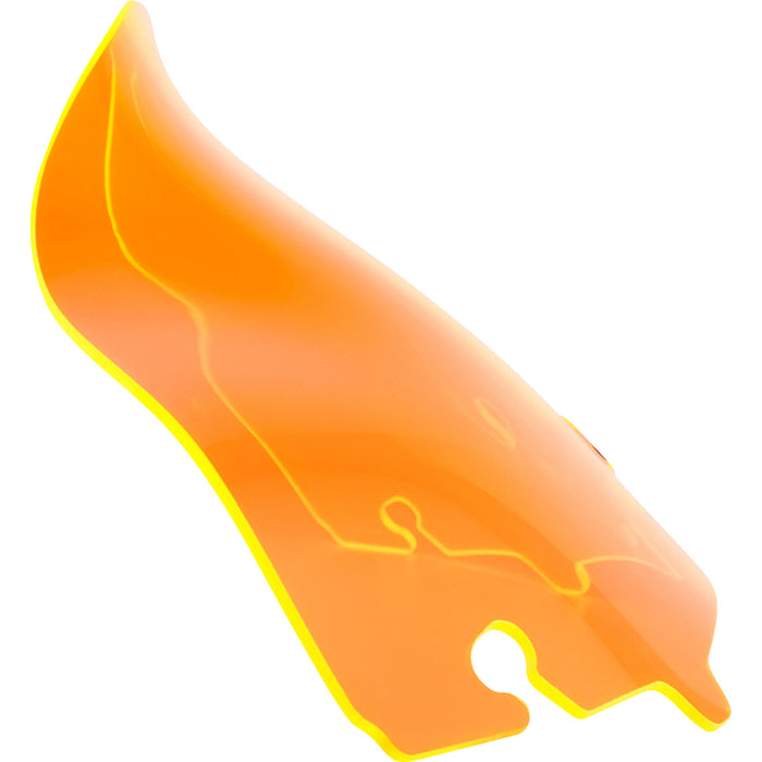 KLOCK WERKS 2310-0738 KWW-01-0643 Ice Kolor Flare™ Windshield - 6.5" - Orange Ice - FLH