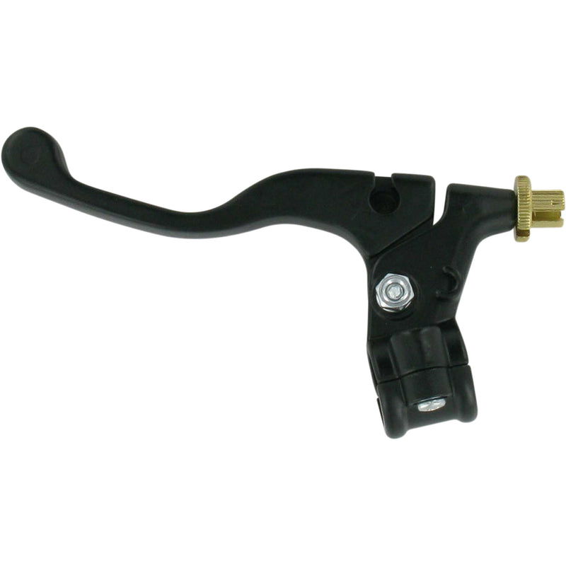 PARTS UNLIMITED 43-4104R Shorty Style Power Lever Assembly Lever Assembly - Right Hand - Shorty - Yamaha - Black