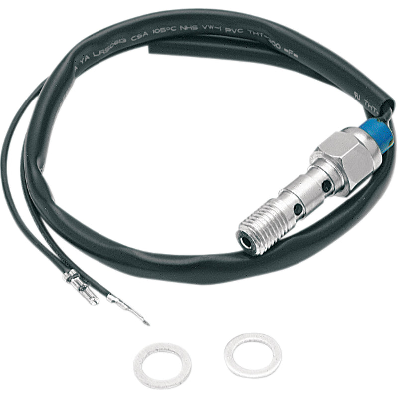 K&S TECHNOLOGIES 12-0012 12-0012 Hydraulic Brake Light Switch double bleed - 1.25 mm - chrome