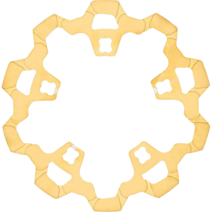 LYNDALL RACING BRAKES LLC 1710-4490 3-232-2 Brake Rotor Rotor with Gas Slots - Prodigy/Enforcer - Gold - 11.8"