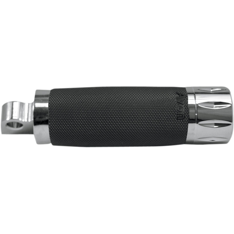 AVON GRIPS 1620-1102 FP-CC-85-CH-RIV Male-Mount Footpegs Footpegs - Rival Custom - Chrome