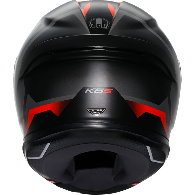 AGV K6 S Karve Helmet - Matte Black/Gray/Red