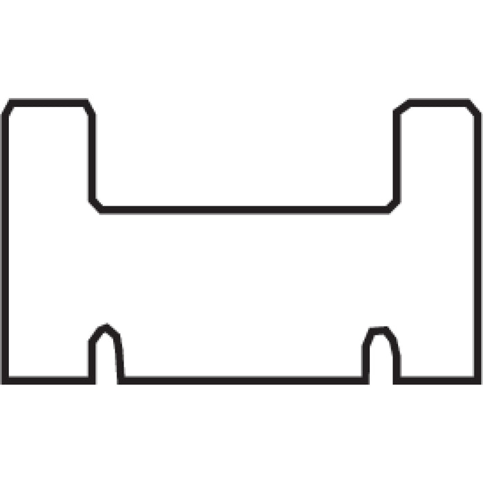 GARLAND A-440 05-4400-0-16-01 Replacement Slide black  - uhmw - profile 05 - length 44.00" - arctic cat