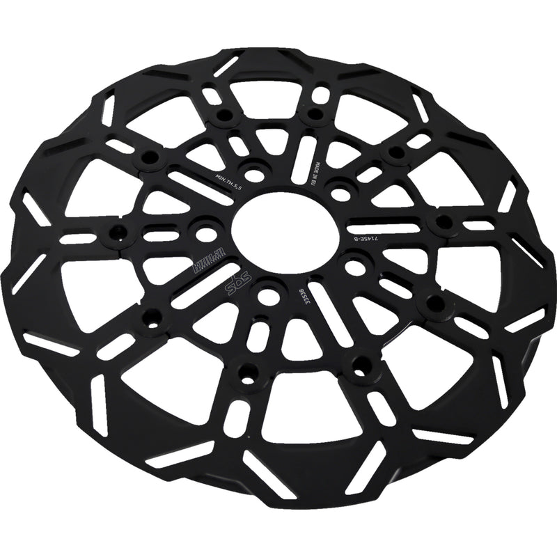 Sbs Brake Rotor - 7145E-B For Harley Motorcycles 2004-2025