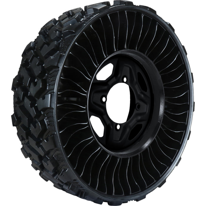 MICHELIN 0330-0041 67693 X® Tweel® UTV Tire and Wheel Assembly - X® Tweel® - Front/Rear - 26x9N14 - 4/110 - 6+1 (+52 mm)
