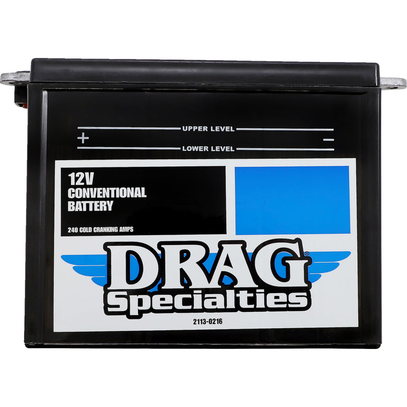 Drag Specialties Battery - 2113-0216 For Harley Electra Glide / Touring / Sportster 1965-1984
