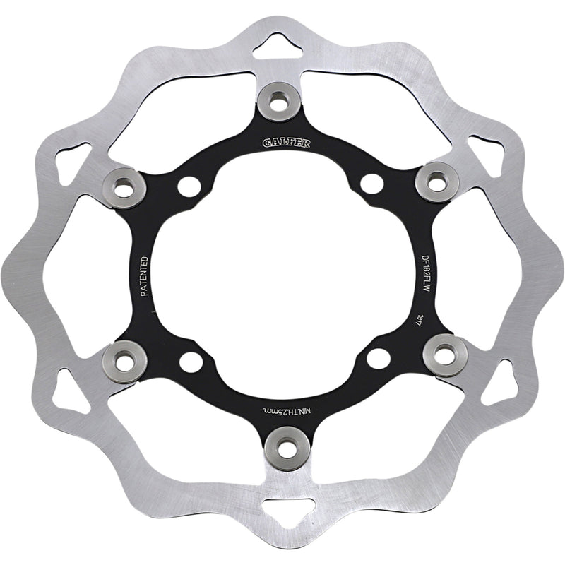 Galfer Wave® Brake Rotor - DF182FLW For Kawasaki KX 250 / KX 125 2003-2005 | Suzuki RMZ 450 2004-2006