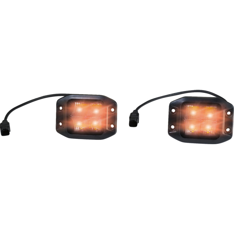 MOOSE OFFROAD 2001-3020 MSE-LPKITFA Flush Mount Light Pod Light Pods - LED - Flush Mount